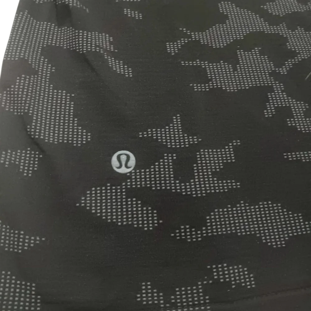 Lululemon Mens Small Camouflage Long Sleeve T-Shirt Activewear Training Gym - Picture 2 of 9